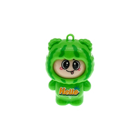 En gros, Mini figurine à visages interchangeables en forme de pastèque, petit jouet promotionnel pour enfants, porte-clés mignon, jouet capsule