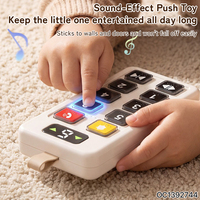 Jouets éducatifs pour bébés, boutons d'ascenseur électriques de simulation, modèle B/O, pour enfants