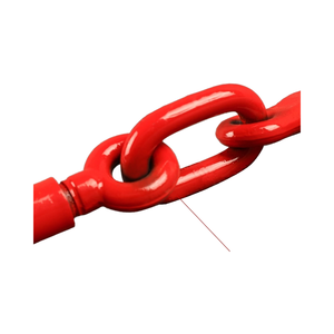 Eslingas de doble gancho de bloqueo tipo trinquete de palanca con <span class=keywords><strong>tensor</strong></span> de cadena Fijación de poliéster y acero de 1 tonelada para una elevación segura - Product Image 4