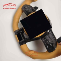 Volants en cuir en fibre de carbone pour mercedes-benz 2020 nouveaux modèles CLS GLE W213 W238 W205 W222 W463 W167 G63 classe C C63