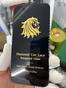 Venta caliente diamante corte encaje vidrio templado para Samsung A05 A12 fabrica Protector de pantalla de vidrio para Tecno Pop 8 9 Spark 4 30 - Product Image 6