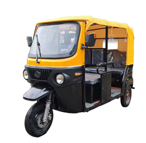 Tuk Tuk Económico Híbrido Gasolina/Eléctrico, Carrocería Abierta, Motor de 200CC-300CC Refrigerado por Agua, Triciclo <span class=keywords><strong>Taxi</strong></span> de <span class=keywords><strong>6</strong></span> <span class=keywords><strong>Plazas</strong></span> - Product Image 4