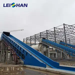 Complete Pulp And Paper Line Waste Paper Recycling Equipment Drag Chain Conveyor For Paper Mill