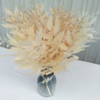 YILUN Branches de feuilles de saule artificielles en soie très vendues pour la décoration de Thanksgiving et de Noël