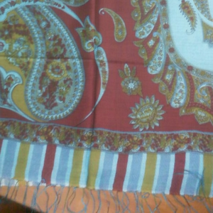 Pañuelos estampados de seda fina súper suave, chales, estilo Pashmina sólido, Cuadrado ecológico para la temporada de primavera, accesorios tradicionales - Product Image 1