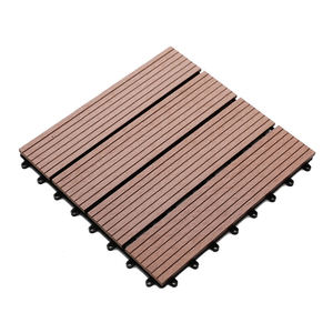 Revêtement de sol en bois et plastique, 300Mm X 300Mm, 1 pièce, bon marché, Wpc, imperméable, pont Composite, pour <span class=keywords><strong>extérieur</strong></span> - Product Image 5