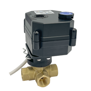 Flomarvel Fh-rs 3 voies 1/4'' 1'' 3/4'' Dn25 Dn20 Acier inoxydable Laiton PVC 12VDC DC24V Modbus RTU RS485 Proporcional Prix bas - Product Image 2