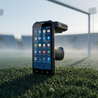 جهاز محمول متين بنظام أندرويد 15 مع تقنية RFID، شاشة 5.72 بوصة مقاومة للماء، ماسح ضوئي للباركود ثنائي الأبعاد وقارئ RFID بتردد 860-960 ميجاهرتز
