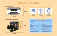Printer DTF Desktop G-A3 Little A3 untuk Kaos dengan Wi-Fi untuk Print Head L1800 Resolusi 1200x1200dpi