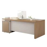 Nouveau bureau de direction en forme de L moderne pour PDG, vente en gros par le fabricant