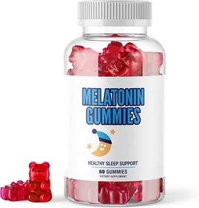 2025 New Sugar-Free 1Mg 3Mg 10Mg 100% Natural Vegan Melatonin <b>Gummy</b> <b>Candy</b> for Adults Promotes Relaxation Sleep Not for Pregnant - Product Image 1