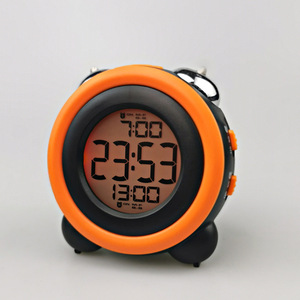 Wholesale Alarm <b>Clock</b> Adjustable Volume Vibrating with Display for Heavy Sleepers - Product Image 1