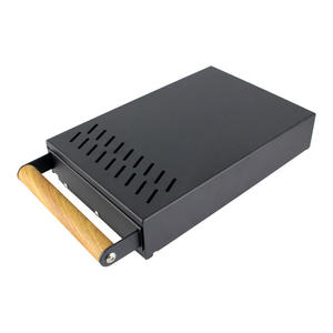 Boîte à café professionnelle en acier inoxydable – Le meilleur bac à café pour barista à domicile – Bac de vidange pour café - Product Image 1