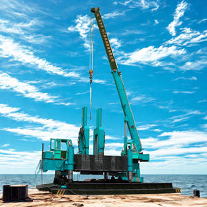 Mesin penggerak tumpukan hidrolik tipe statis konstruksi Port Dengan presisi hidrolik - Product Image 2