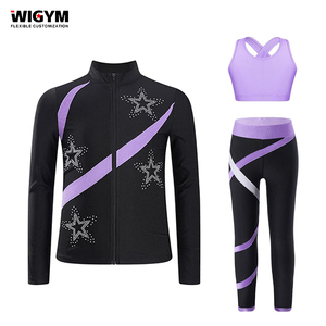 2026 nuevos conjuntos de ropa de práctica de porristas para niñas: UNIFORMES DE EQUIPO personalizados con logotipo de impresión digital gratis - Product Image 1