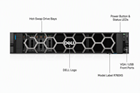 Server Rak 2U R760XS Rekondisi Intel Xeon Scalable DDR5 SAS SATA untuk Pusat Data