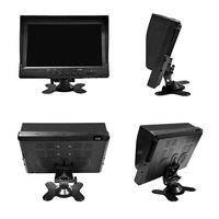 Caméra de recul SeemeTech 4CH 9 pouces avec vision nocturne 1080P, 4G/WiFi/GPS, moniteur pour camion, assistance au recul du véhicule, carte SD max 1 To