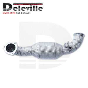 Tuyau d'échappement en acier inoxydable haute Performance pour <span class=keywords><strong>MINI</strong></span> Cooper S R56/<span class=keywords><strong>Cabriolet</strong></span> R57 R60 1.6T tuyau d'échappement à bouclier thermique - Product Image 2