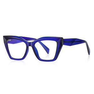 Visualmate Vente en gros TR90 Montures de lunettes œil de chat léopard OEM/ODM Montures de lunettes anti-lumière bleue Montures de lunettes - Product Image 3