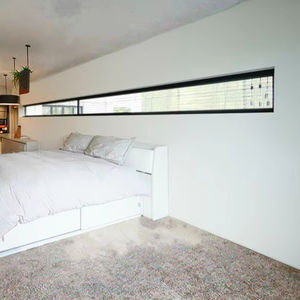 Ventana fija vertical Delgada/estrecha <span class=keywords><strong>de</strong></span> aluminio con rotura térmica moderna para luz lateral <span class=keywords><strong>de</strong></span> <span class=keywords><strong>escalera</strong></span> y pasillo - Product Image 2