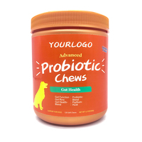 Probiotiques à croquer pour la santé intestinale des animaux de compagnie – Complément de soutien digestif pour chiens et chats – Prix usine en gros