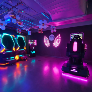 9D VR công viên giải trí Rides thực tế ảo đua xe mô phỏng trứng ghế một cửa VR công viên chủ đề thiết bị - Product Image 1