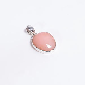Wholesale Custom 925 Sterling Silver Pink <b>Opal</b> <b>Pendant</b> High Quality Natural Gemstone Jewelry with Cute Style Perfect Gift - Product Image 1