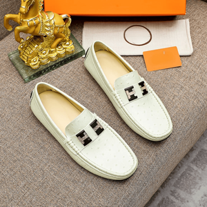 Oxford Cowhide Shoes Full-grain Upper Foamed Rubber/Latex Midsole Rubber Outsole & Fabric Lining All Seasons - Product Image 3