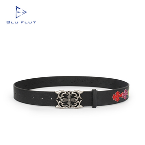 <span class=keywords><strong>Cintura</strong></span> Y2K per Uomo e <span class=keywords><strong>Donna</strong></span>, Stile Retrò alla Moda per Jeans, Fibbia Personalizzata, Design Classico a Croce e Stella, <span class=keywords><strong>Cintura</strong></span> in <span class=keywords><strong>Pelle</strong></span> Hip-Hop Personalizzabile - Product Image 3