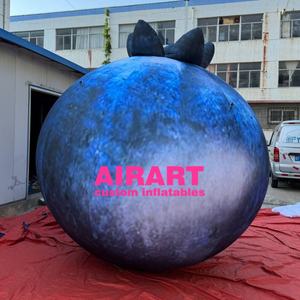 Myrtille gonflable géante pour les promotions agricoles Ballon gonflable pour les salons professionnels - Product Image 1