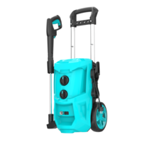 Nouvelle machine de lavage de voiture haute pression robuste avec lance de pulvérisation automatique, design portable, moteur à induction 4 HP