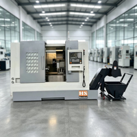Nouveau Tour CNC à Banc Incliné Haute Précision Robuste à Outils Motorisés TCK560Y avec Commande PLC pour Tournage et Fraisage