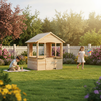Maisonnette de jeu écologique pour enfants, pour le jardin