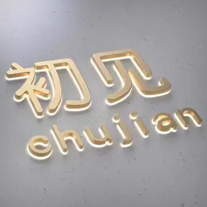 High Quality Heavy Duty Type Backlit Signs Factory Supplier Logo Sign Board Outdoor Led Sign