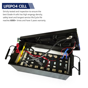 Batterie au lithium-fer à décharge profonde pour stockage d'énergie solaire domestique 12V 200Ah 300Ah 400Ah 460Ah 600Ah – Entrepôt UE - Product Image 3