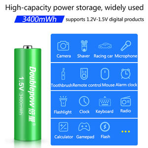 Son atılım <span class=keywords><strong>1.5v</strong></span> sabit voltaj çıkışı 3400mWh <span class=keywords><strong>AA</strong></span> boyutu şarj edilebilir lityum pil için yüksek güç elektroniği - Product Image 3
