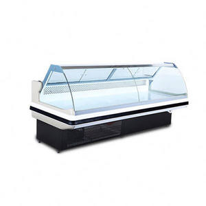 Vitrine réfrigérateur viande <span class=keywords><strong>boucherie</strong></span> viande équipement réfrigérateur vitrine viande fraîche froide réfrigérateur pour viande fraîche/poisson/fromage - Product Image 1