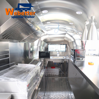 Camion de vente de nourriture mobile personnalisé Webetter, chariot à desserts, chariot à hot-dogs, chariot à limonade, camion de vente de frites, churros, remorques alimentaires, cuisine entièrement équipée