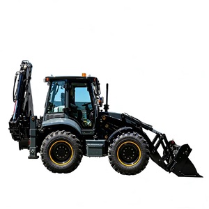 Minicargadora Retroexcavadora China 4 en 1 con Ruedas Grandes 4x4, Servicios de Personalización y Repuestos - Product Image 4