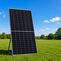 Module Photovoltaïque Monocristallin Demi-Cellule MK Solar 590W, Efficacité 24%, pour Système Domestique, Fabrication Chinoise, Conforme aux Normes