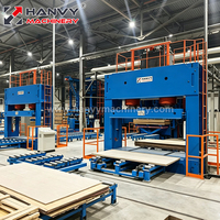 Presse hydraulique automatique robuste 500T 5000KN pour le travail du bois, le placage et la fabrication de panneaux en contreplaqué