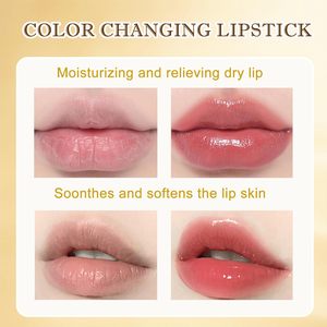 New Transferproof Color Changing Lipstick Long Lasting Moisturizing Lip, <b>Magic</b> Temperature Color Changing Lip Balm - Product Image 2
