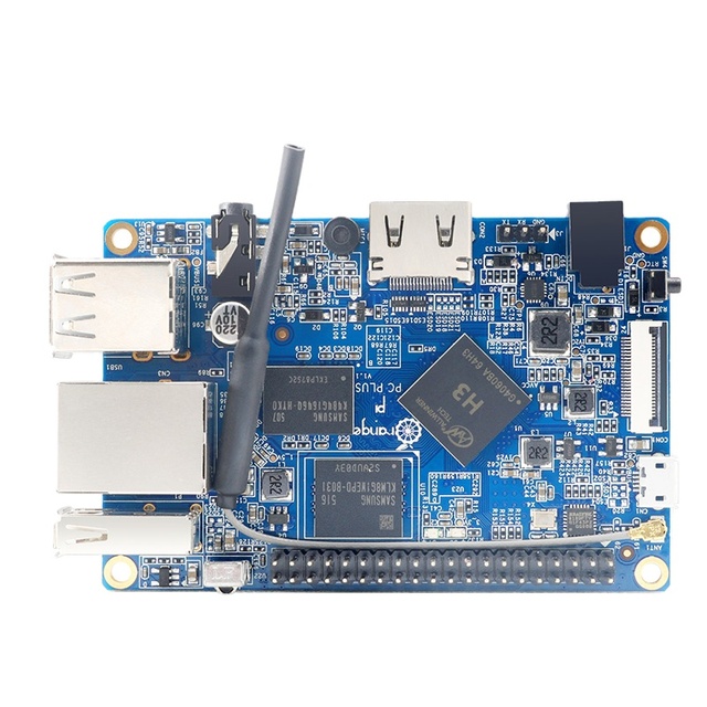 Orange Pi PC Plus Development Board Orangepi Quanzhi H3 Chip Android Motherboard 1G Memory 8GB Storage