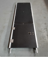 2 mètres 5m 6 m 12m 15m 20m Roues profilées en aluminium Tour d'échafaudage mobile avec escalier pour construction de maison Façade de sol
