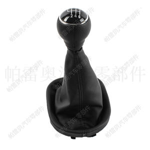 Pomo de Palanca de Cambios para Volkswagen, 6 Velocidades, Cuero, Diseño Ergonómico, Costuras Negras, Clh711z0384 - Product Image 2