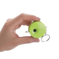 Mètre Ruban Porte-clés Couleurs Bonbon Personnalisable avec LOGO – Ruban de Mesure Souple de 1,5 Mètre avec Échelle d'Extension