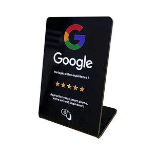 <strong>Custom</strong> 213 215 216 NFC <strong>Google</strong> Reviews Card NFC Table Stand for <strong>Google</strong> Reviews - Product Image 4