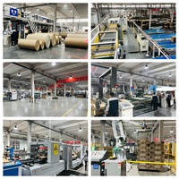 Boîtes en carton ondulé imprimées en gros, cartons ondulés multi-tailles, utilisés pour le transport de commandes commerciales