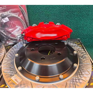 Set di pinze <span class=keywords><strong>freno</strong></span> aftermarket premium in carbonio ceramico, 6 pistoncini anteriori e 4 posteriori, per pinze <span class=keywords><strong>Brembo</strong></span> in lega di alluminio per BMW - Product Image 4