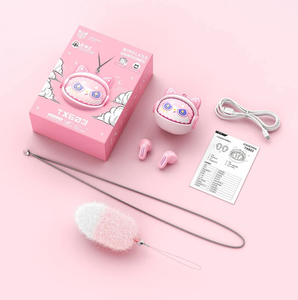 หูฟังไร้สายแบบคล้องคอ ONIKUMA TX603 ดีไซน์เปลี่ยนหน้ากากได้ทันสมัย ให้ประสบการณ์การใช้งานที่มีความหน่วงต่ำ พร้อมระบบตัดเสียงรบกวน ENC - Product Image 6
